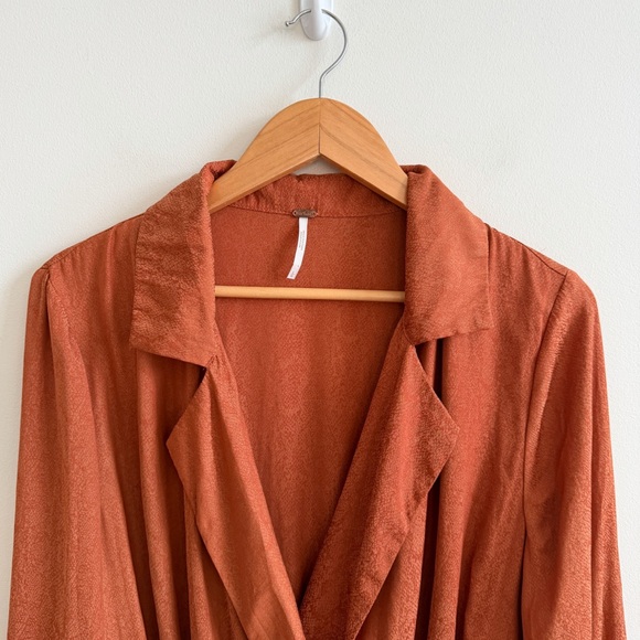 FREE PEOPLE • Simone Dress in Cinnaber - Picture 4 of 16